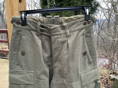 W. Schwarz Huckelhover 1960s German Military Wool Cold Weather