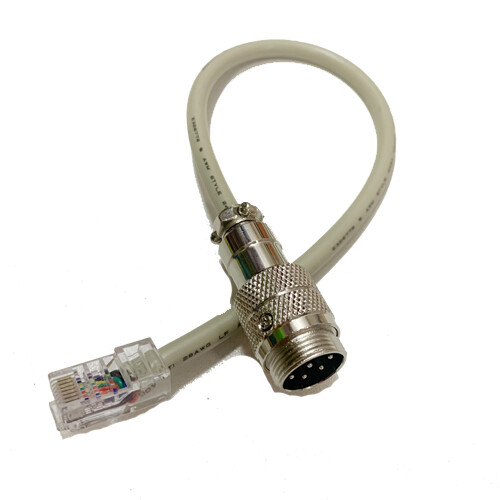 8pin Round to Modular RJ45 Microphone Adapter Cable OPC589 for IC