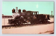 Postcard Sunkist Railroad Train Fruit Grower Supply Pomona CA 1960s Unposted