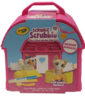 Scribble Scrubbie Pets, Backyard Playset, Toys for Girls Brand New