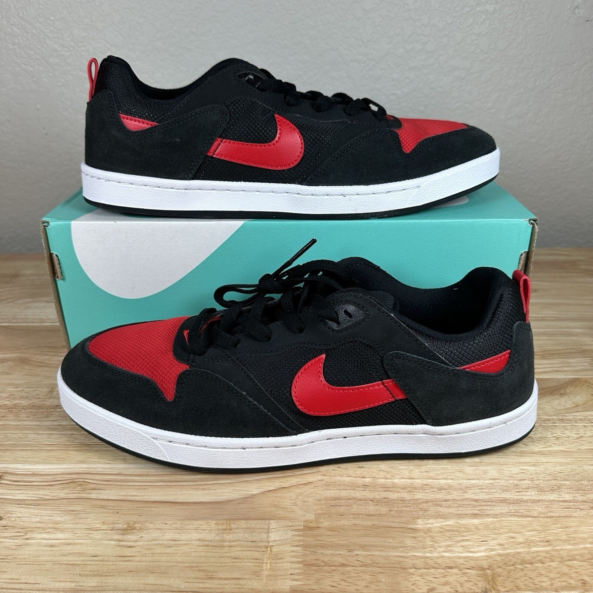 Nike SB Alleyoop Skate Shoes Sneakers Men\'s 9.5 Amazon.com | Nike SB Alleyoop Black/Royal Blue/Black 7 D (M  main image 4
