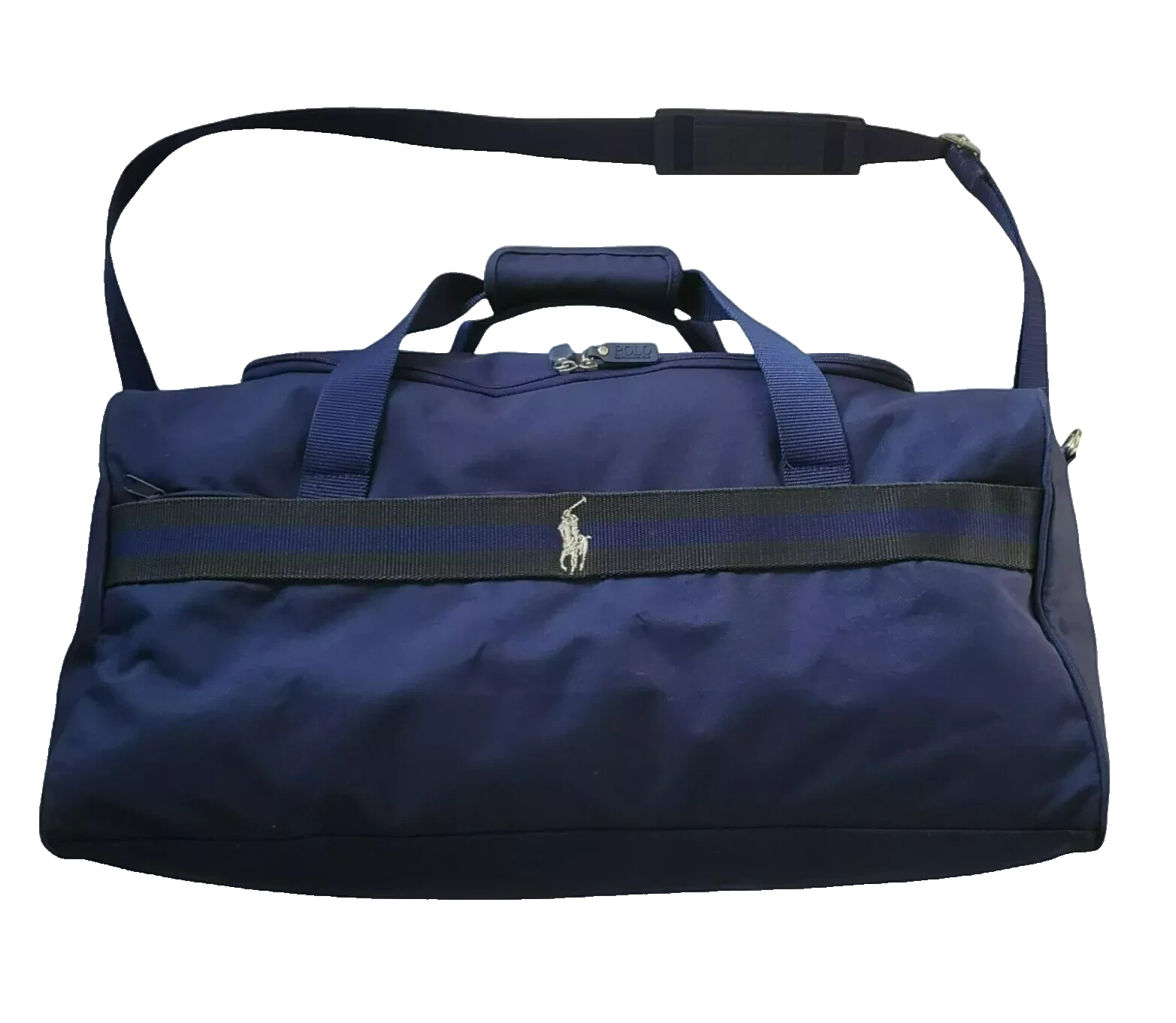 Borsone Polo Ralph Lauren Vintage Pony Sport Palestra Viaggio Trasporto Pernottamento Navy