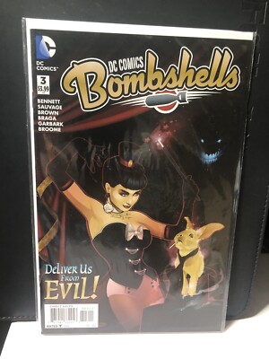 2015 DC Comics Bombshells #3 1st Print Wonder Woman
