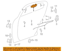 CHRYSLER OEM 00-17 Neon Rear Door Lock Hardware-Handle, Outside QA51TZZAF