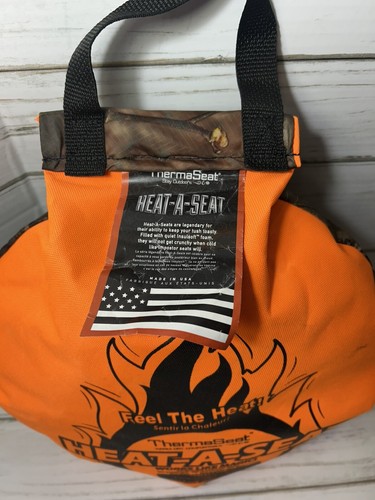 NEW ThermaSeat Heat-a-Seat Insulated Hunting Fishing Seat Cushion Pillow - Picture 2 of 3