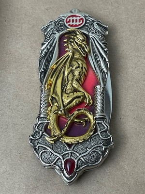Franklin Mint Dragon Collector Series Folding Knife