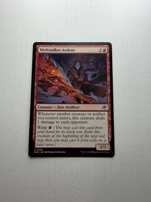 Weftstalker Ardent NM Edge of Eternities Magic The Gathering Mtg Near Mint