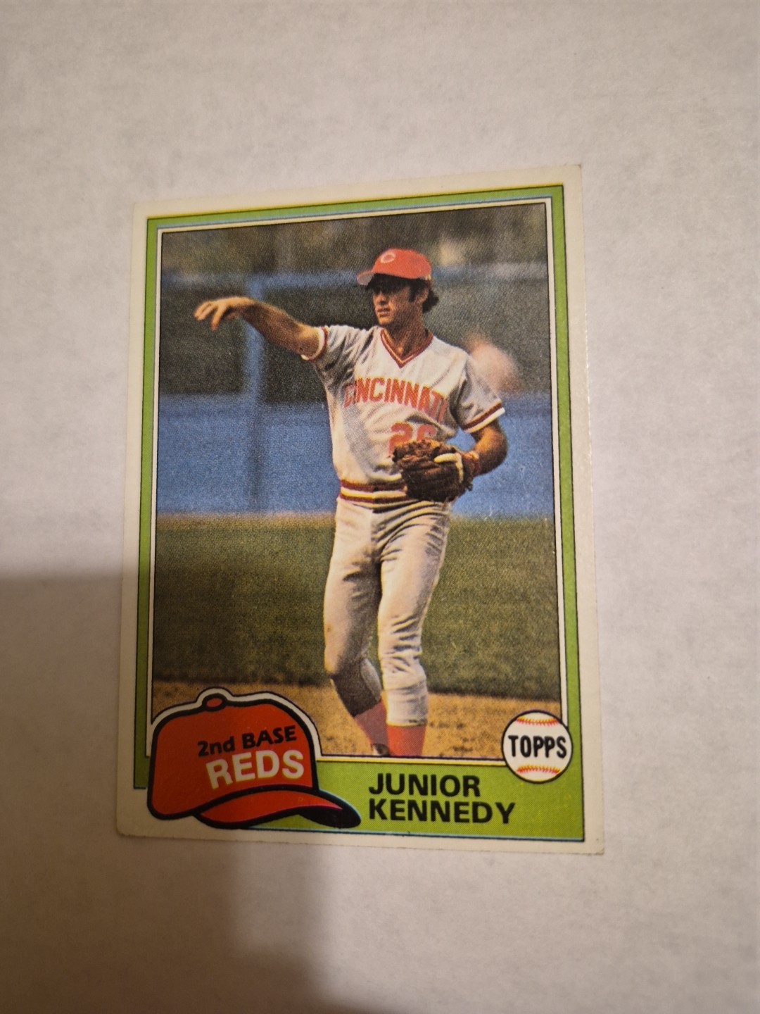 JUNIOR KENNEDY 1981 TOPPS #447 FREE SHIPPING 
