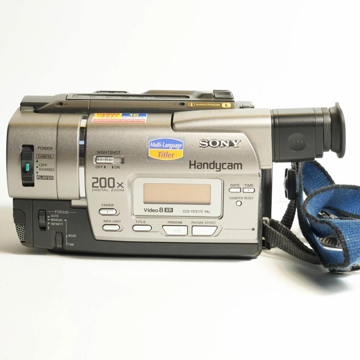 SONY Handycam Video 8 XR 72倍ズーム Sony Handycam Video 8 Xr for sale | eBay