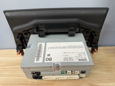 2023 TOYOTA BZ4X 86100-42100 OEM Toyota Display Unit / Radio Touch