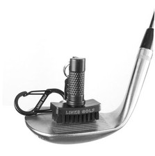  Mini Club Brush – Portable Golf Club Cleaner, Nylon & Wire Bristles, S 