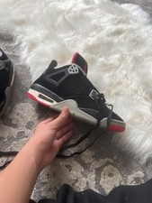 Air Jordan 4 Retro OG 'Bred' 2019 308497-060 Size 6.5