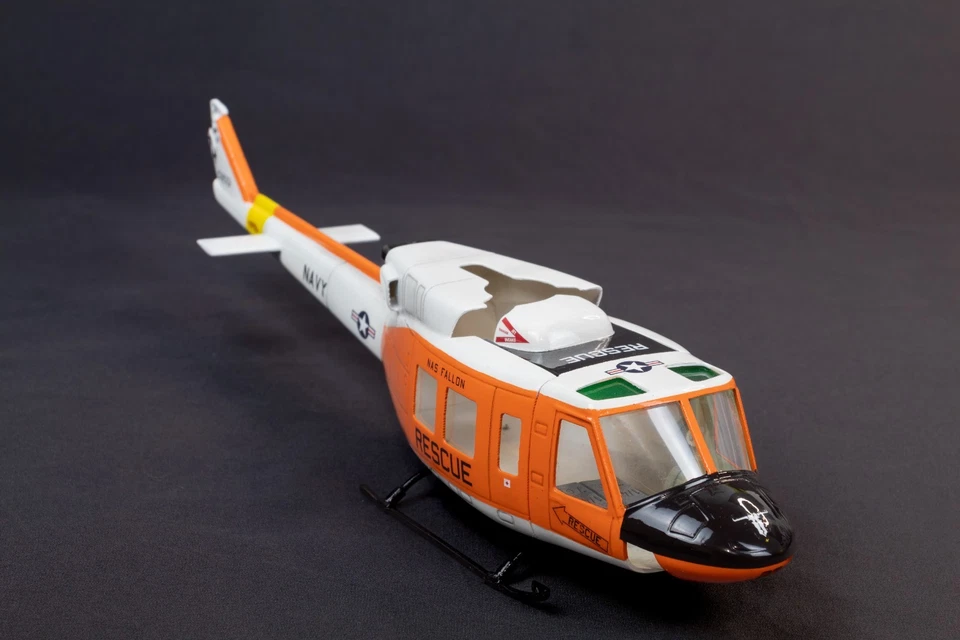 Fuselage kit Bell 212 UH-1N Navy Rescue for OMPHobby M1 and others 100's Size - Image 3 of 4