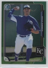 2015 Bowman Draft Chrome Green Refractor 70/99 Kyle Zimmer #81 4y4
