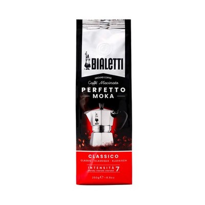 Bialetti Perfetto Moka Classico Gemahlener Kaffee mit mittlerer Röstung Aroma