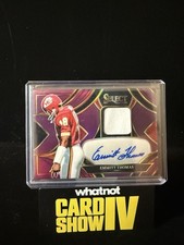 2025 Panini Select Patch Auto Emmitt Thomas Purple Prizm /49 Chiefs