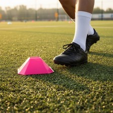 Conos de entrenamiento de fútbol de larga duración cono de entrenamiento de fútbol flexible para entrenadores