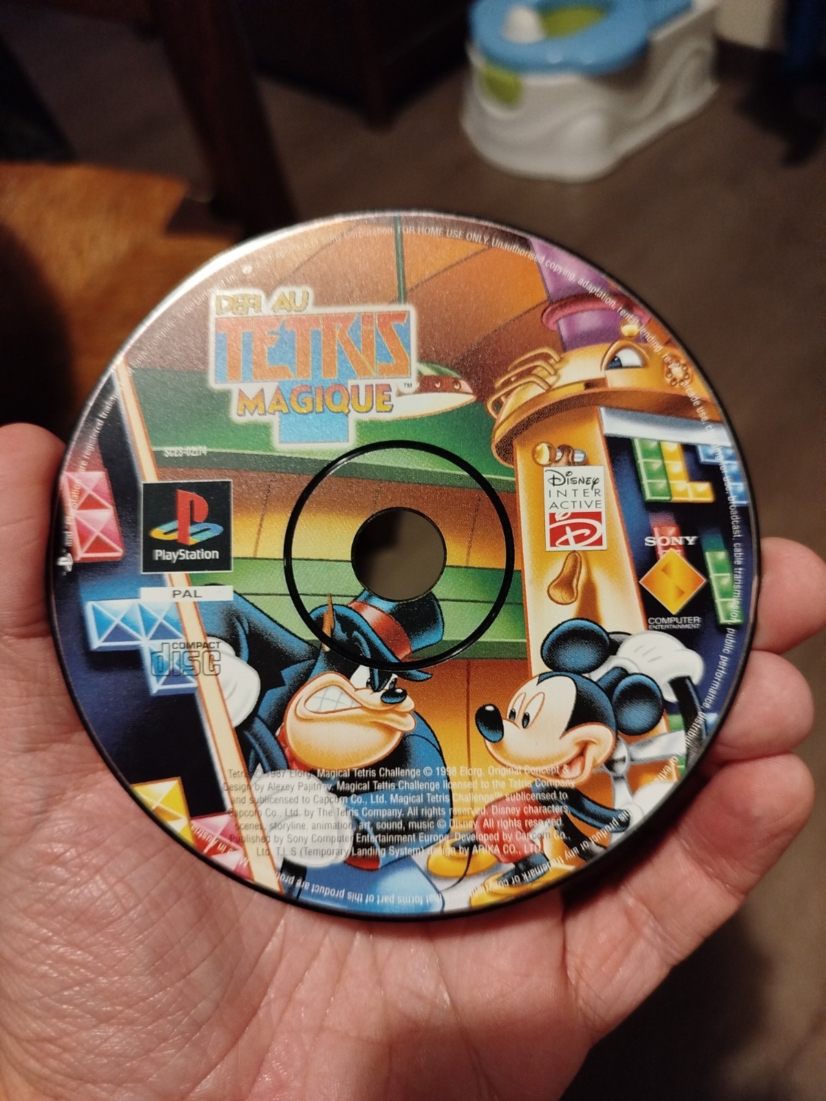Disney Defi Au Tetris Magique PS1