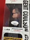 TOM HARDY SIGNED FUNKO POP VENOM CLARK GREGG SIGNED FUNKO POP AOS JSA MARVEL LOT — photo 5