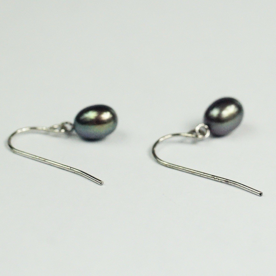 Honora Sterling Silver Hook Drop Dangle Iridescen… - image 5