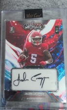 2023 Wild Card American Metallix Jalen Cropper Rookie Auto 1/2 Encased WMF-JCA. rookie card picture