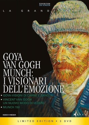 DVD NEU - Goya, Van Gogh, Munch Die Visionäre der Emotion (3 DVDs) 0 - Plaion 