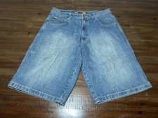 Southpole Y2K baggy blue denim jorts Size 34 Long 2000  s Jean Short