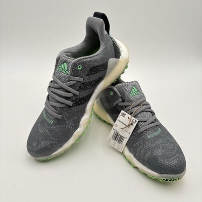 Adidas CodeChaos 22 Golf Shoes Men's Size 9 Grey Black Beam Green GX3931 New