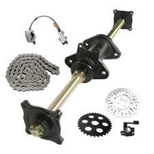 810mm 32in Rear Axle Assembly Kit 4 Holes Wheel Hub for 125cc 150cc ATV Go Kart