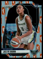 2024 Panini Prizm WNBA #31 Jaelyn Brown WNBA Logo Prizms RC Rookie Card