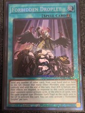 Yugioh Forbidden Droplet RA01-EN064 Prismatic Collector's Rare 1ST ED NM