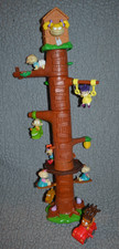 Nickelodeon Rugrats Treehouse 8 Toy Set Burger King 2000 Near Complete