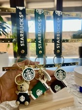 starbucks bearista/cups keychain 10 Each