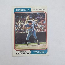 Topps 1974 Harmon Killebrew #400 Base Set Minnesota Twins Baseball Card
