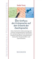 Seda Tunç | Der Einfluss Der Erstsprache Auf Den Erwerb Der Zweitsprache | Buch