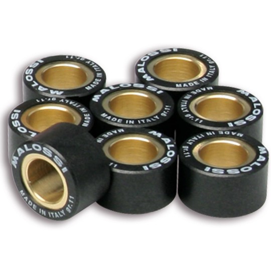 Kit galets Malossi 20x12 12g de haute précision pour transmission maxi scooter