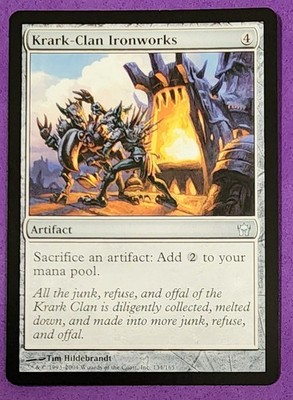 MTG Magic the Gathering - Krark-Clan Ironworks - Fifth Dawn NM