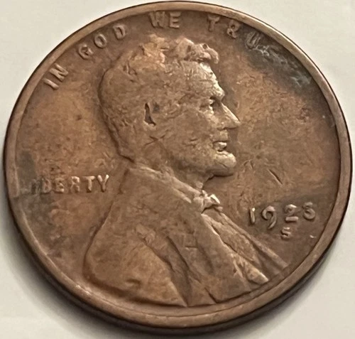 1923-S Lincoln Wheat Cent VG-F San Francisco Mint JC1398