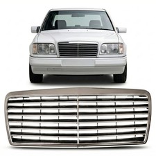 Chrom K&uuml;hlergrill passend f&uuml;r Mercedes-Benz E-Klasse W124 Facelift 1993-1995