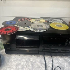 Pioneer PD-F407 Black 25-Disc CD-File Type Changer Compact Disc Player - Read!