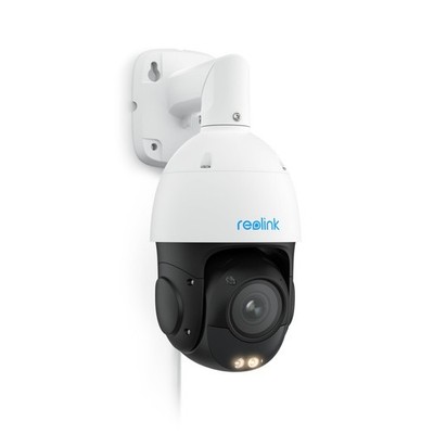 Reolink 4K PTZ PoE Home Überwachungskamera Außen mit Strahlern, Person/Fahrzeug/