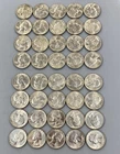 40 1955 D BU US 90% Silver Washington 25c L24182