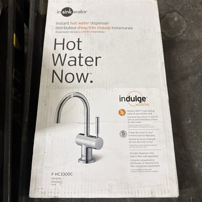 InSinkErator F-HC3300C Instant Hot and Cold Water Dispenser Faucet - Chrome
