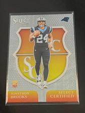 jonathan brooks Rookie Card 17 select certified. rookie card picture