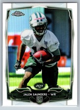Jalen Saunders 2014 Topps Chrome #145 New York Jets Refractor RC See Photos