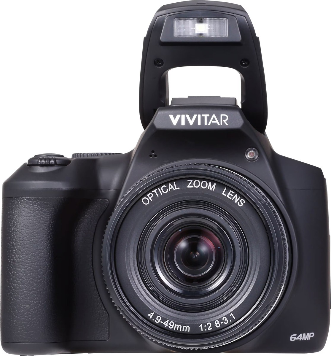 Vivitar - 4K (2160) Video Hybrid Optical Zoom Bridge Camera with