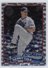 2024 Topps Series 1 1989 Topps Baseball Foil Gerrit Cole #89B-92 d4y