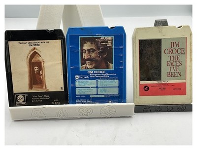 Jim Croce 8-Track Tape Set: You Don't Mess Around & Faces I've Been