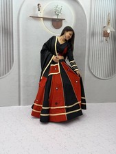 Women's Designer Roman Silk Lehenga Choli Real Mirror Work Indian Ethnic Wear