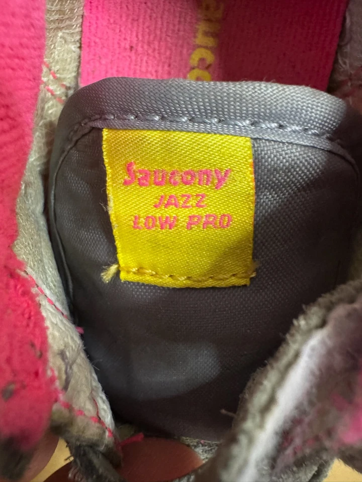 Zapatilla Saucony Niñas Bebé Jazz, Gris/Rosa, Talla 4M Foto 3 de 4